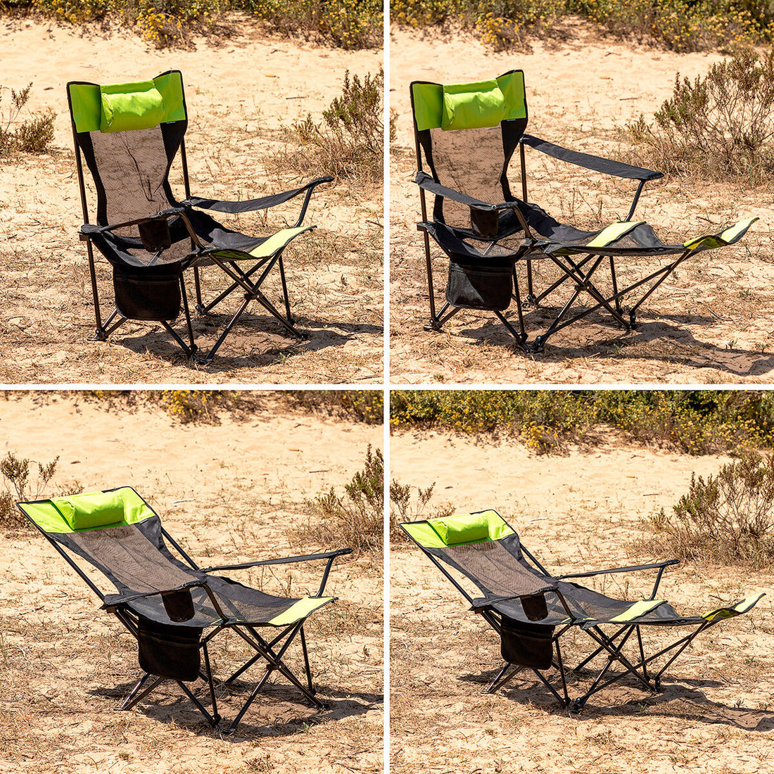 Der klappbare Camping-Liegestuhl Kampfort von InnovaGoods