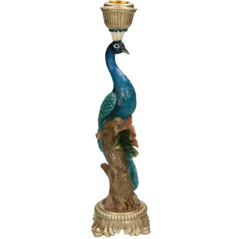 Kerzenhalter - Peacock Multi - ↑ 29 cm
