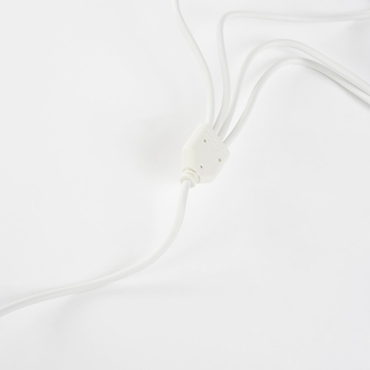 LuVille Weihnachtsdorf Schalteradapter mit 4 Steckern - 3 Volt