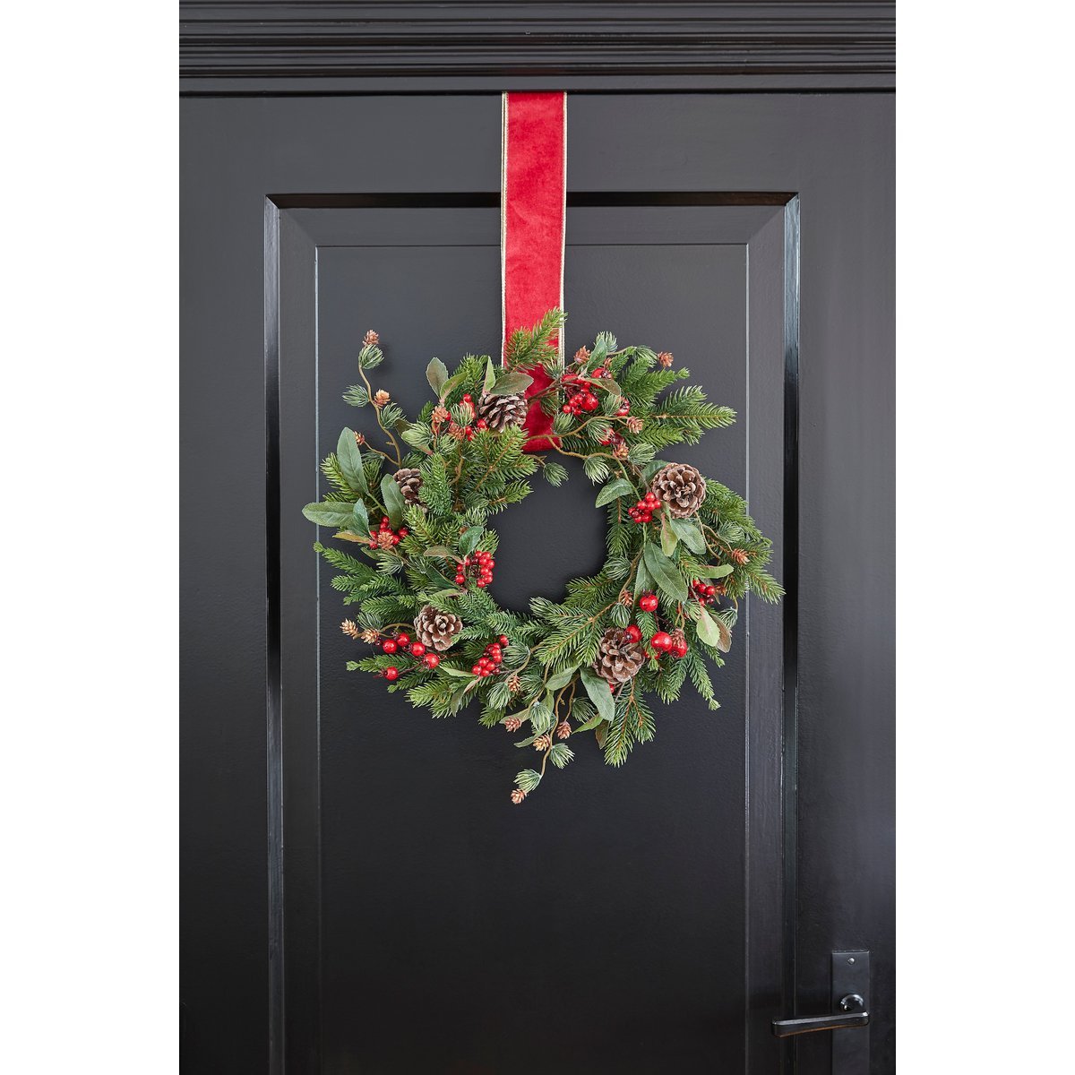 Austin Weihnachtskranz - Ø50 cm - Grün