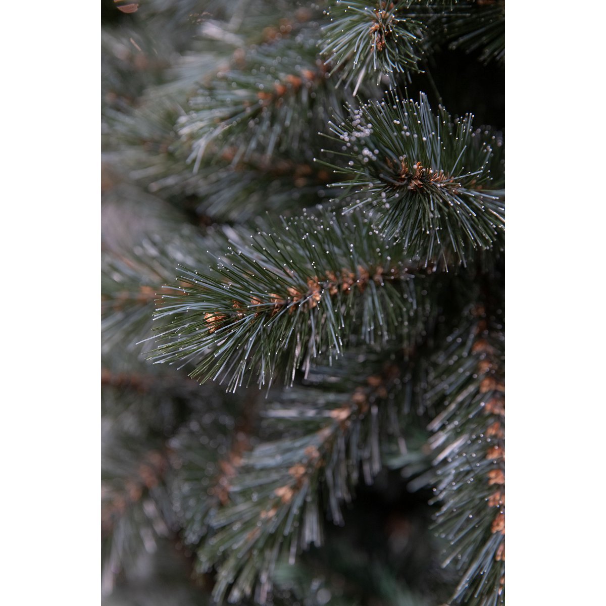 Forest Frosted Künstlicher Weihnachtsbaum aus Jute – H45 x Ø36 cm – Blau