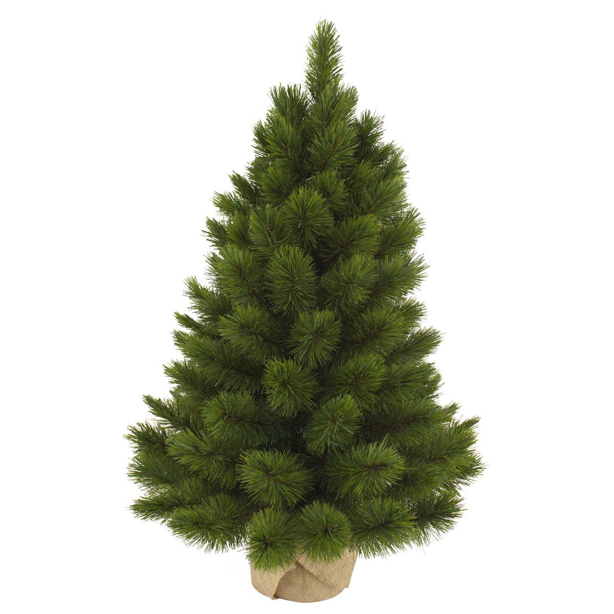 Künstlicher Weihnachtsbaum Camden aus Jute – H60 x Ø43 cm – Grün