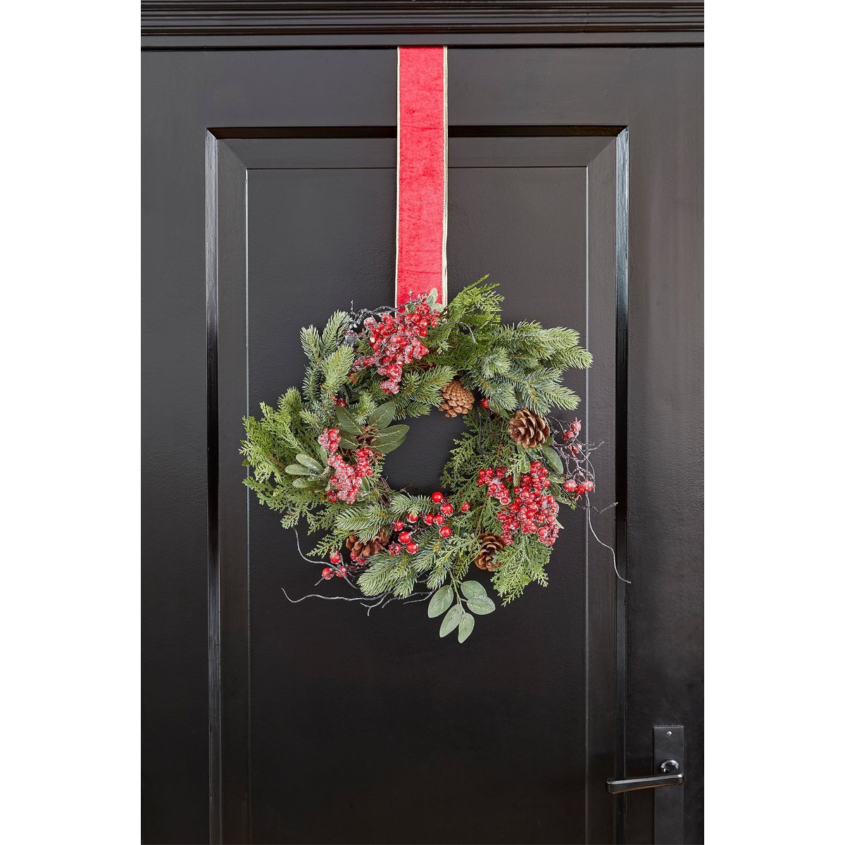 Randell Weihnachtskranz - Ø50 cm - Rot