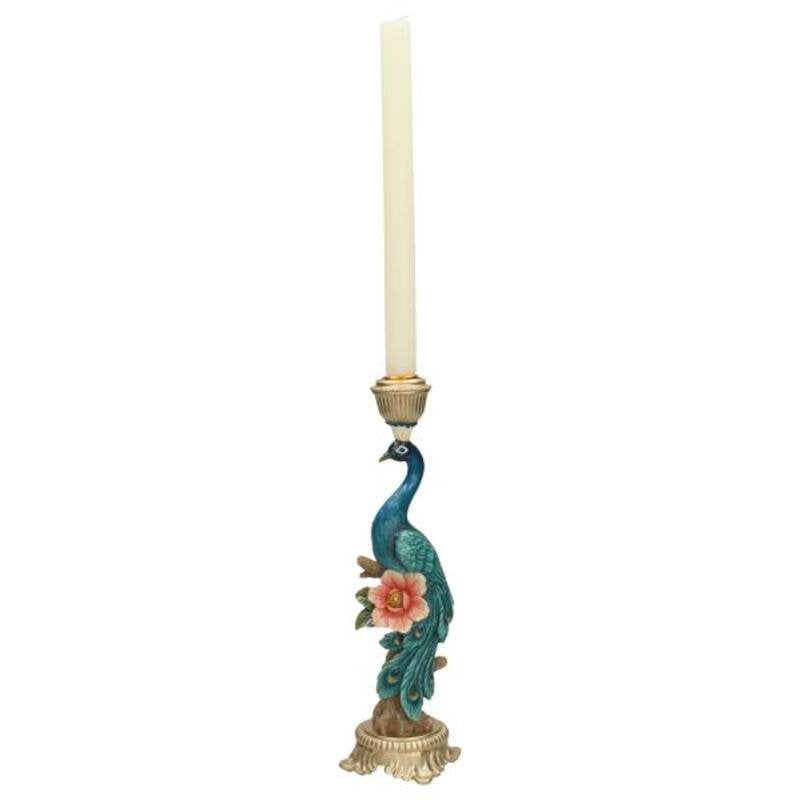 Kerzenhalter - Peacock Multi - ↑ 29 cm